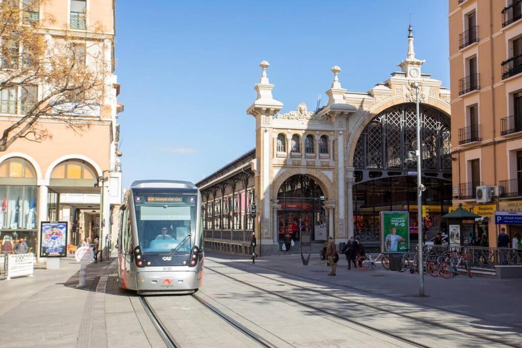 Castrillo 4 Apartamento Acogedor Zaragoza Luaran gambar